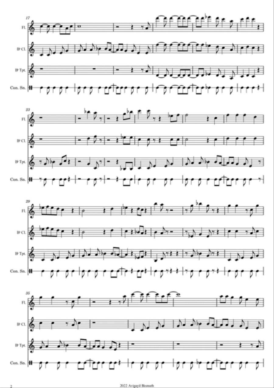Meron Boogie Small Ensemble scores gallery preview page 2
