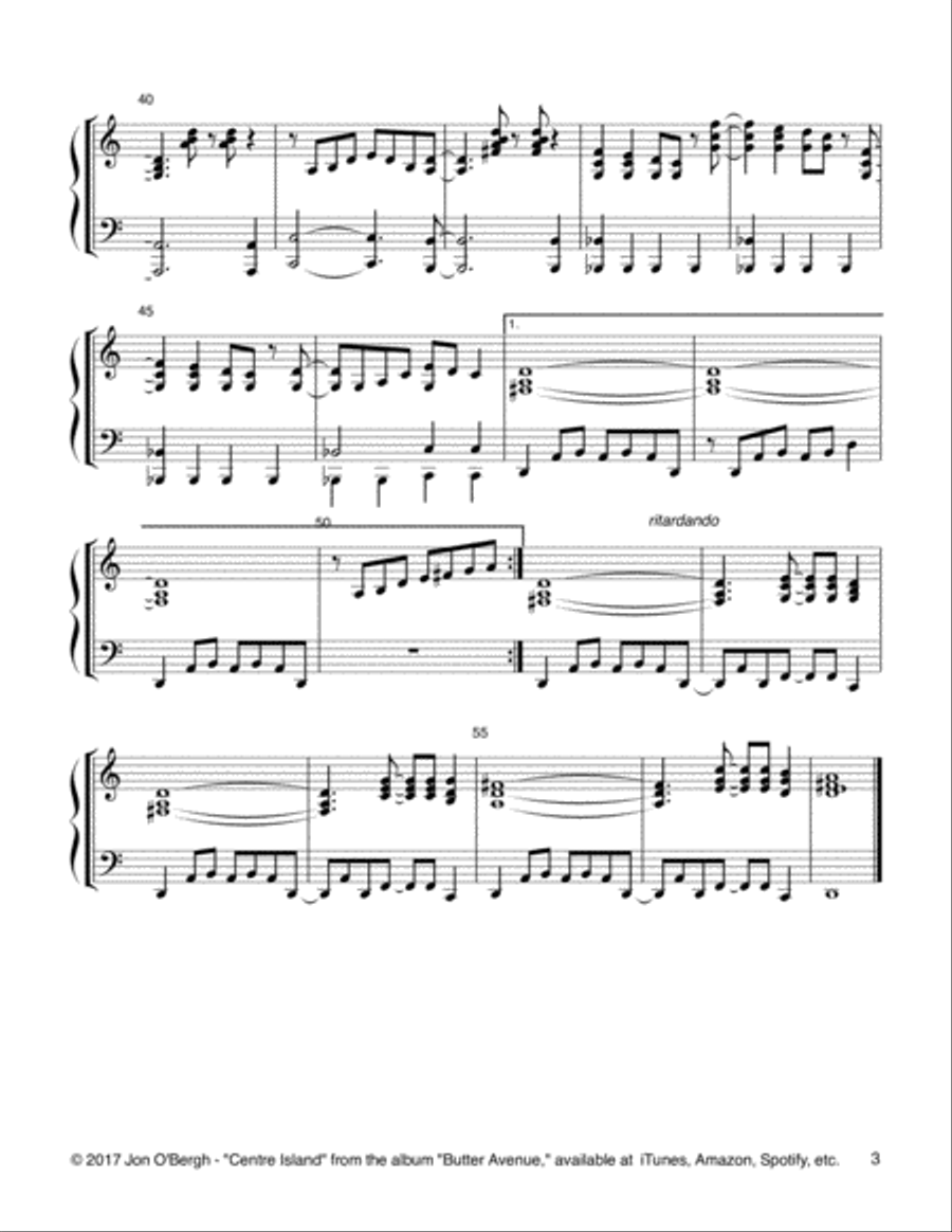 Butter Avenue - The Complete Album for Solo Piano Piano Solo scores gallery preview page 5
