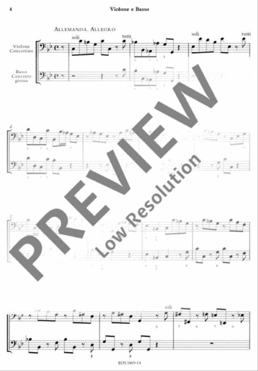 Concerto Grosso Double Bass scores gallery preview page 4