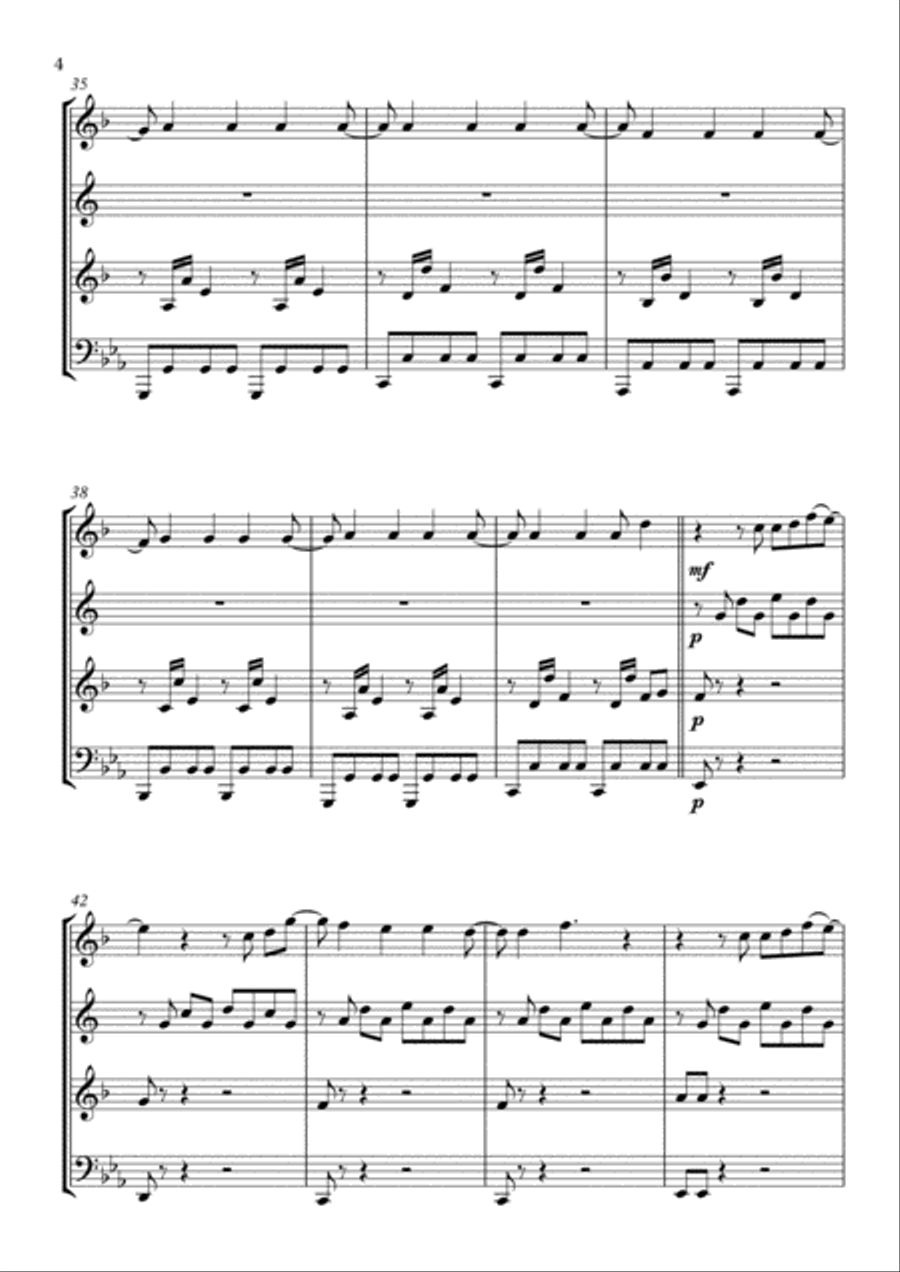 Titanium Brass Ensemble scores gallery preview page 4
