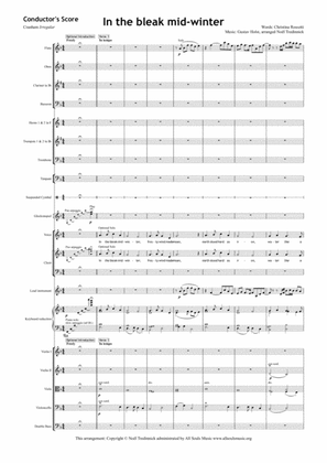 In the Bleak Midwinter – Full Orchestra and SATB Choir