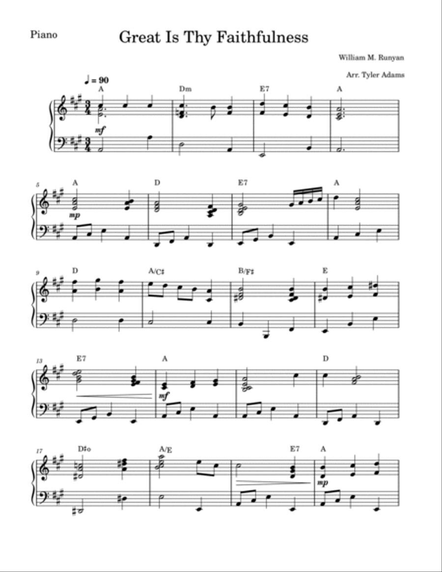 10 Hymns For Cello and Piano (Collection) Piano scores gallery preview page 4