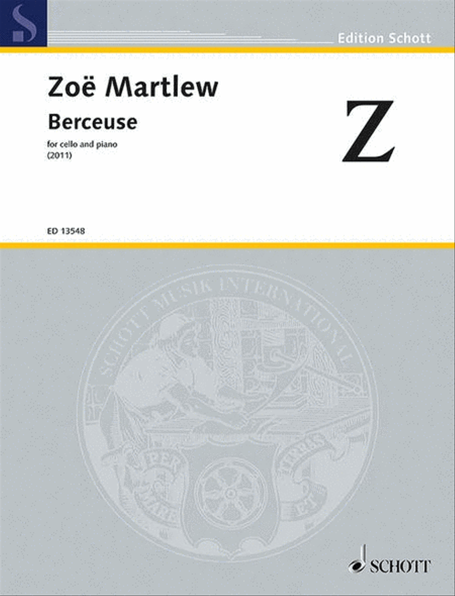 Berceuse For Cello And Piano Piano Accompaniment scores gallery preview page 1