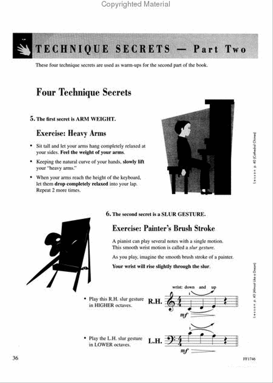 Accelerated Piano Adventures for the Older Beginner Piano Method scores gallery preview page 5