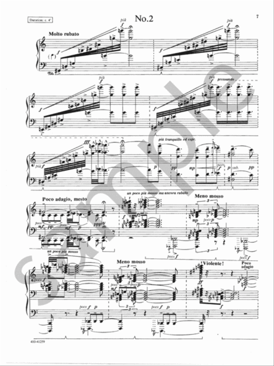 Four Short Sonatas Chamber Music scores gallery preview page 8