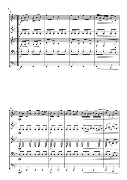 Johann Sebastian Bach - Musette (Brass Quintet) image number null