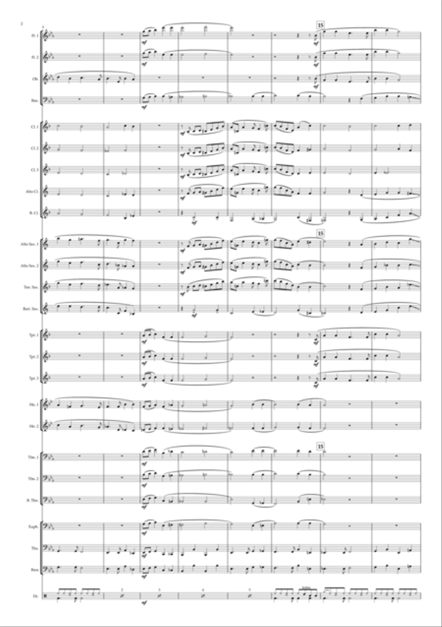 A Nightingale Sang In Berkeley Square Concert Band scores gallery preview page 2
