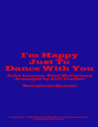 Book cover for I'm Happy Just To Dance With You