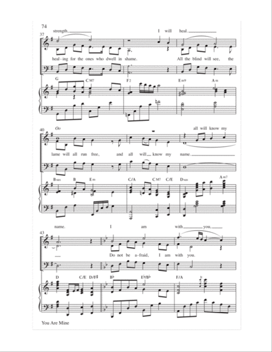 Easy Anthems, Vol. 3 3-Part scores gallery preview page 77