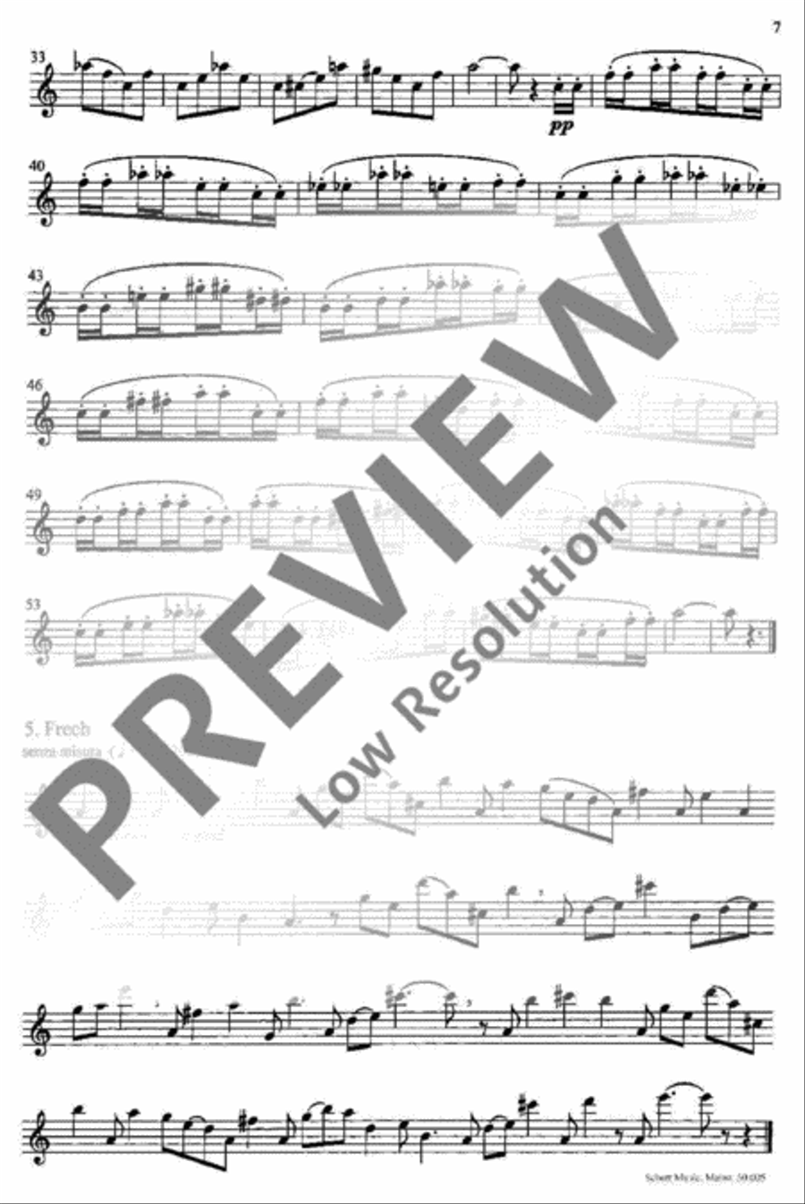 Frühlingsrufe Alto Recorder scores gallery preview page 8