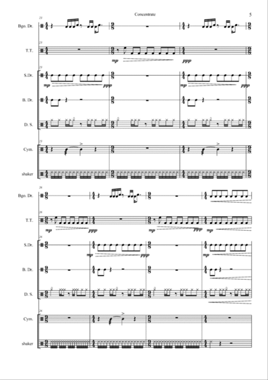 Concentrate School and Community scores gallery preview page 5