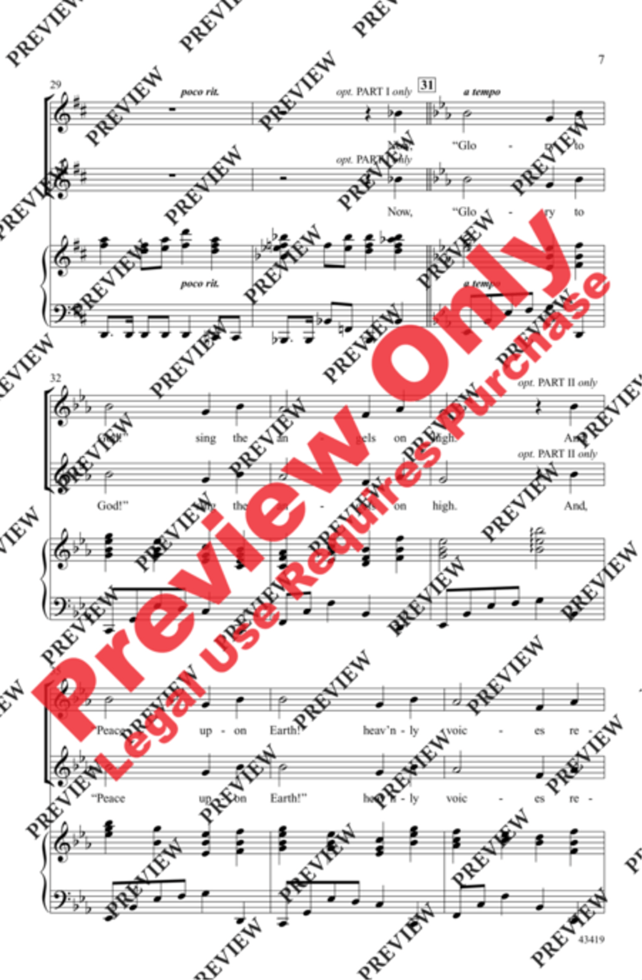 O Come, Little Children O Come, Little Children 2-Part scores gallery preview page 6