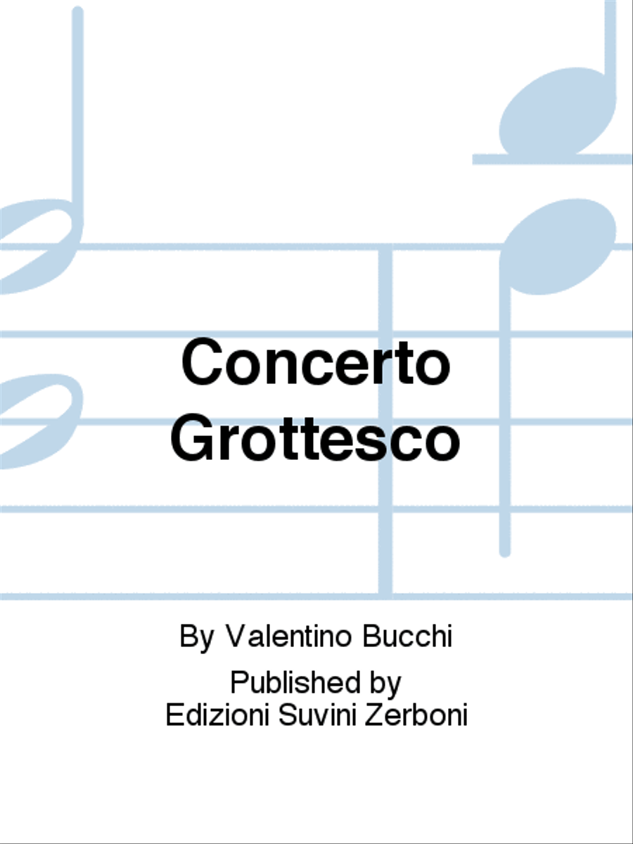 Concerto Grottesco Concerto Grottesco Double Bass scores gallery preview page 1