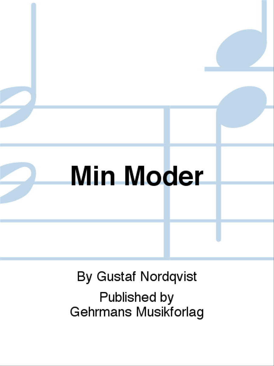 Min Moder Voice Solo scores gallery preview page 1