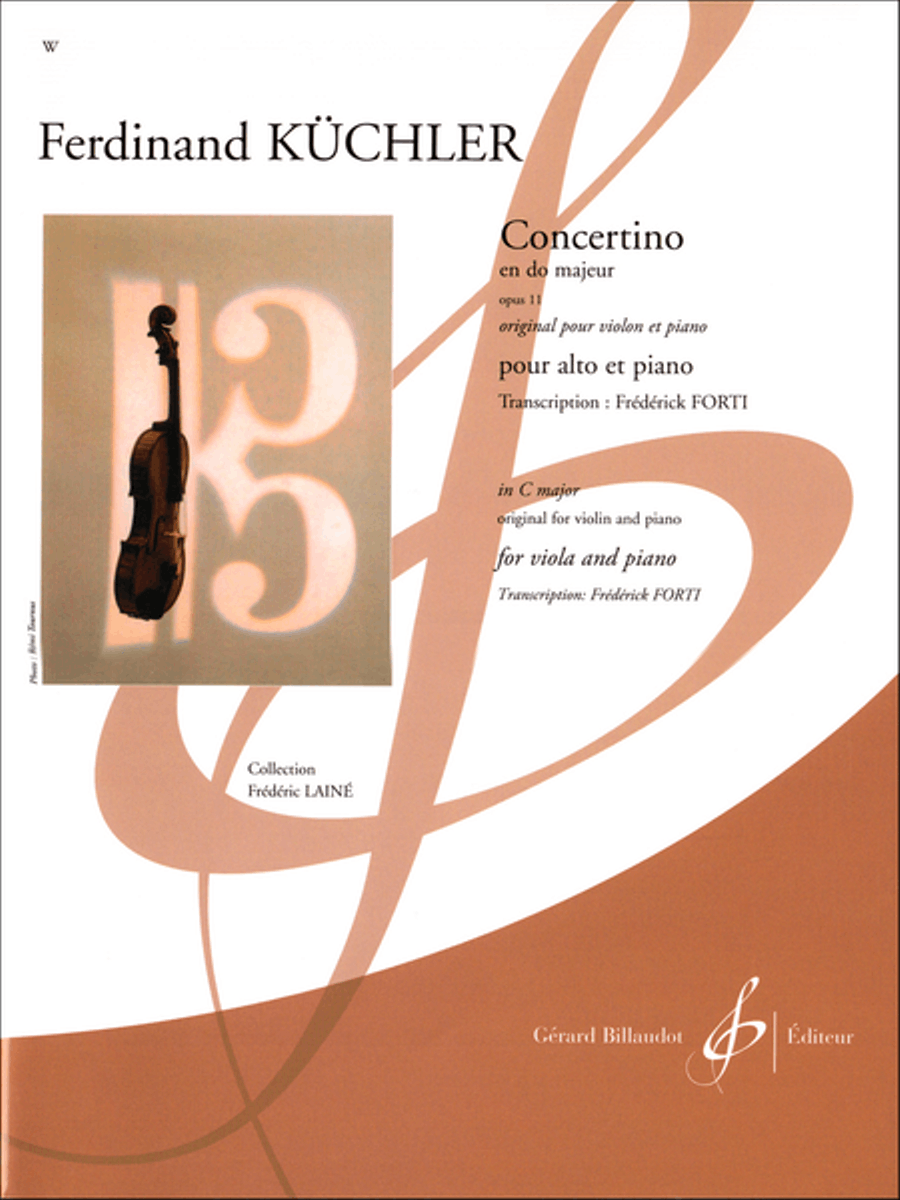 Concertino Chamber Music scores gallery preview page 1