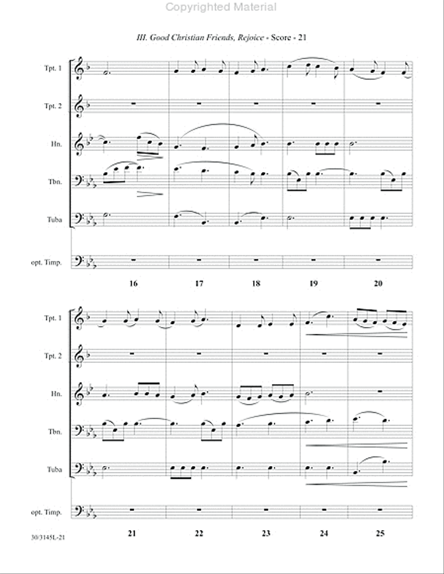 Brass at Christmas Brass at Christmas Brass Quintet scores gallery preview page 16