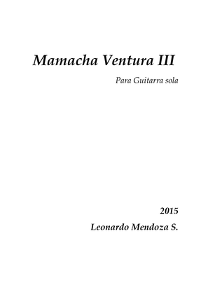 Mamacha Ventura III
