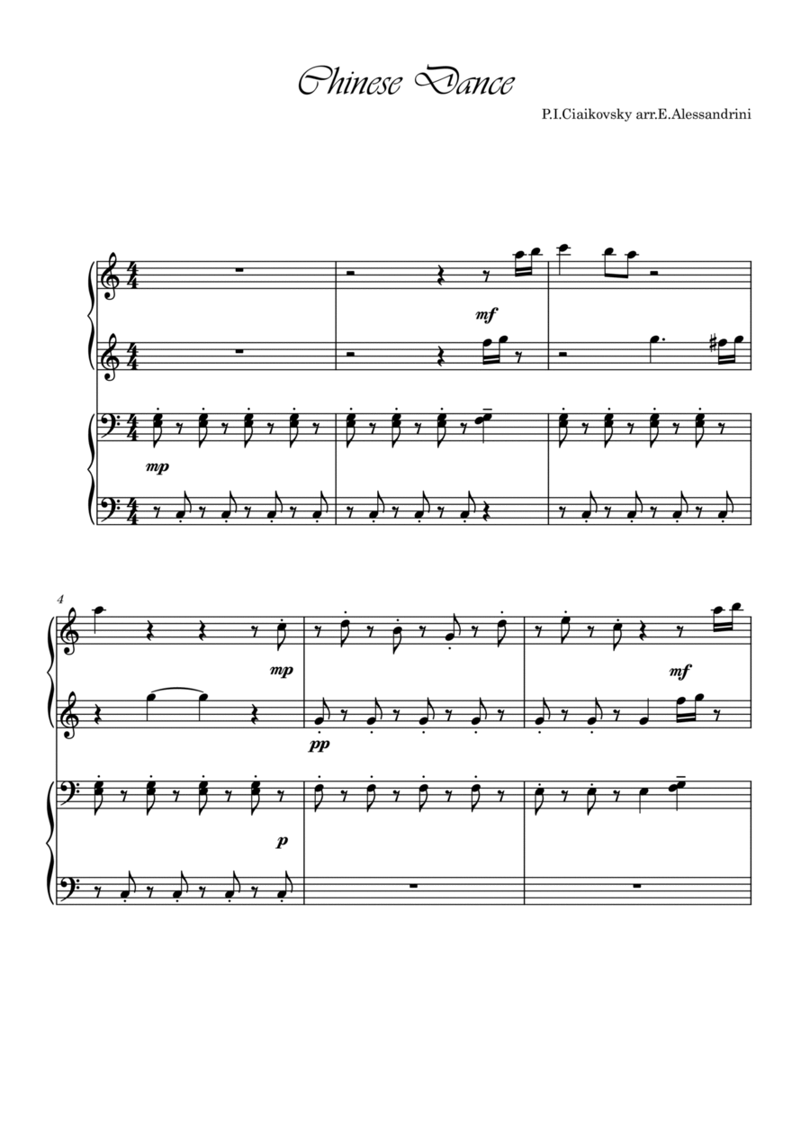 Chinese Dance Piano Method scores gallery preview page 1