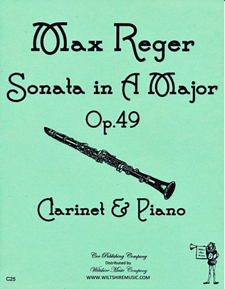 Sonata in A Major, Op.49