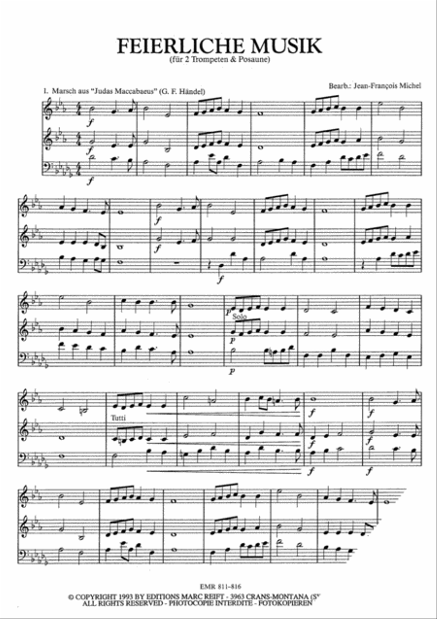Feierliche Musik