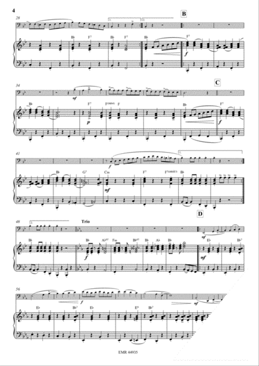 Mountain Parade Bass Trombone scores gallery preview page 5