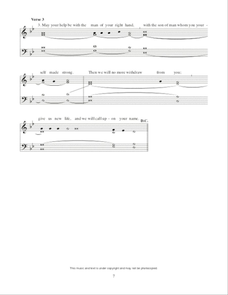 Lectionary Psalms for Advent and Christmas Unison Choir scores gallery preview page 8