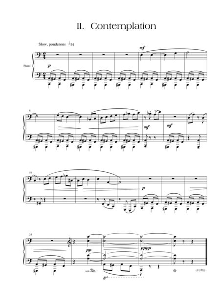 Three Moods for Piano, op. 1