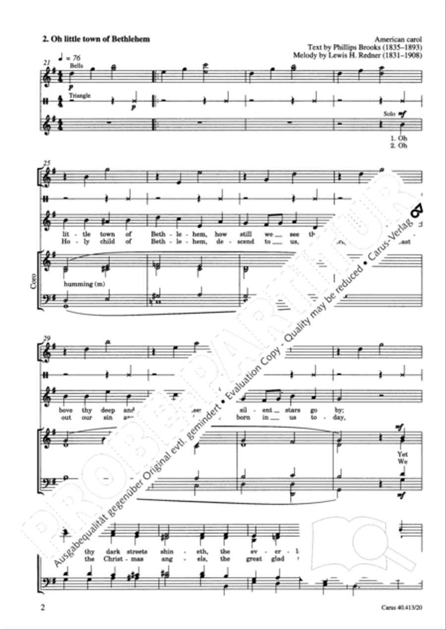 Nystedt: Christmas Carols Score scores gallery preview page 3