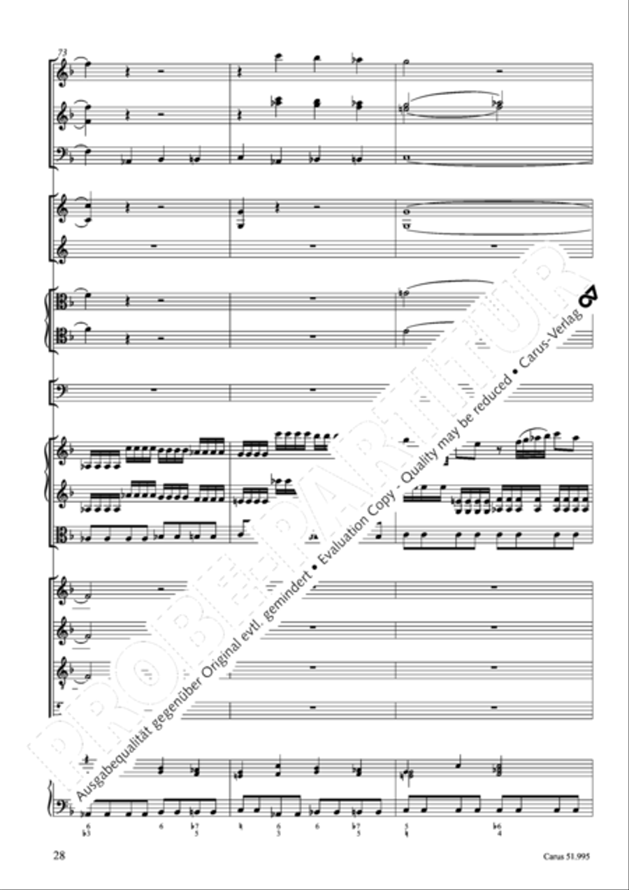 Insanae et vanae curae 4-Part scores gallery preview page 29