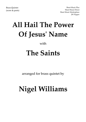 Book cover for All Hail The Power Of Jesus' Name/The Saints