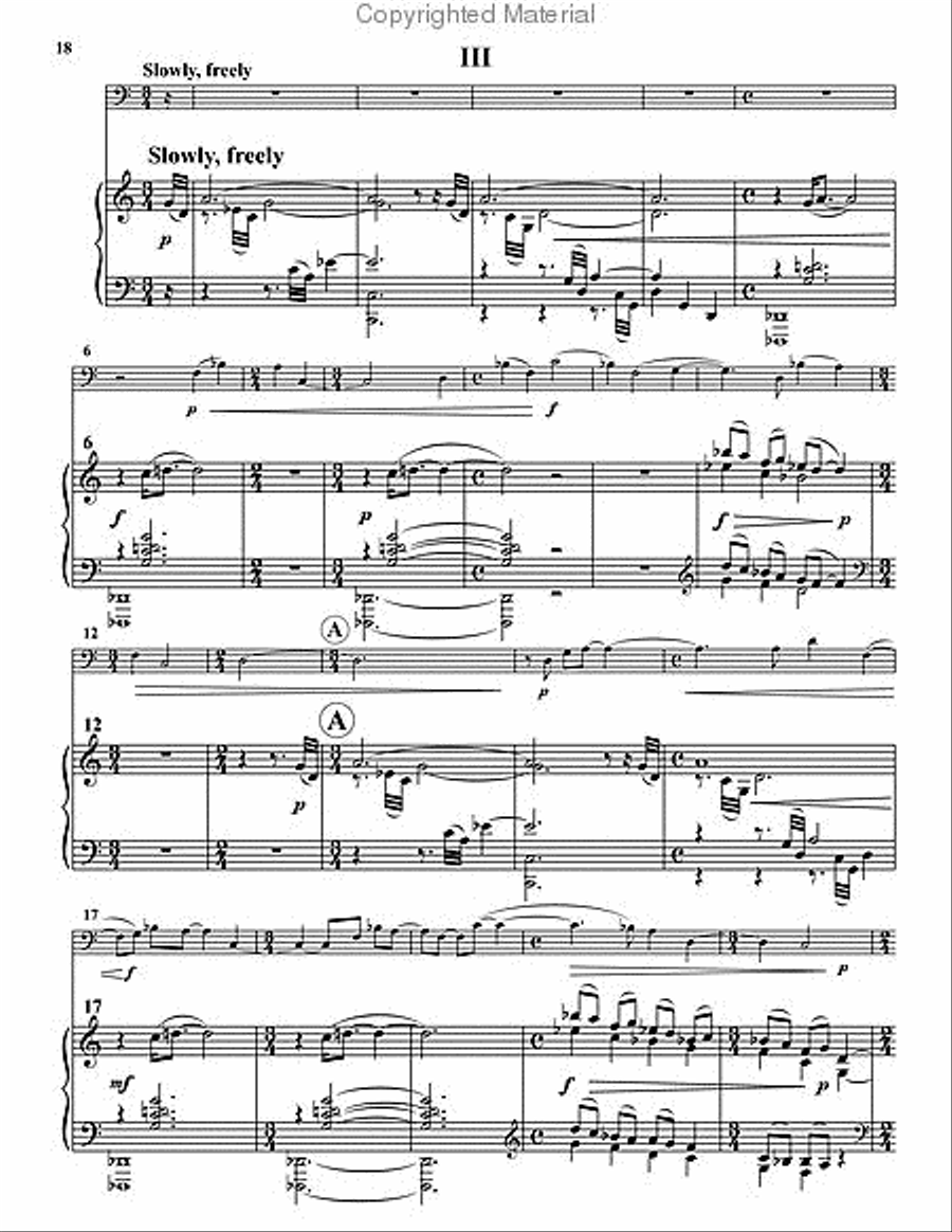 Concerto for Tuba Concerto for Tuba Tuba scores gallery preview page 6