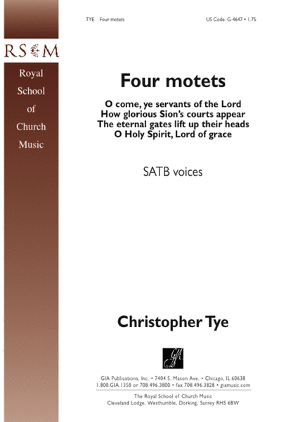 Four Motets image number null