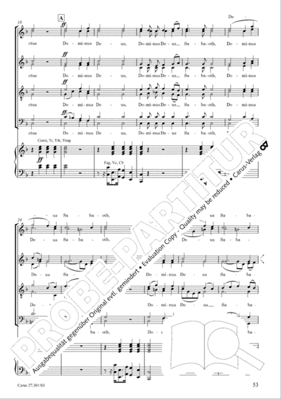 Requiem in F minor Requiem in F minor 4-Part scores gallery preview page 58