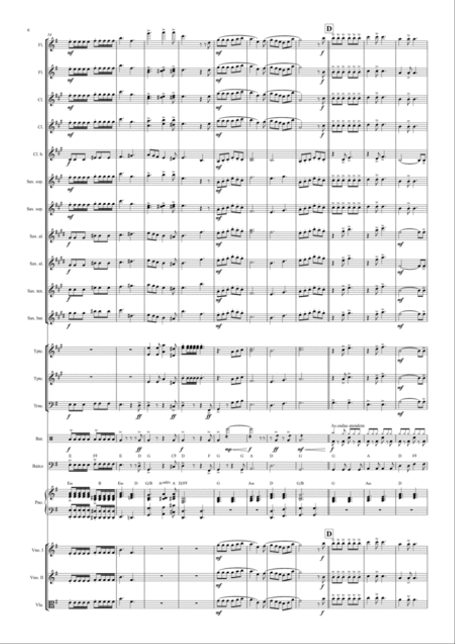 Peace, Be Still Full Orchestra scores gallery preview page 6