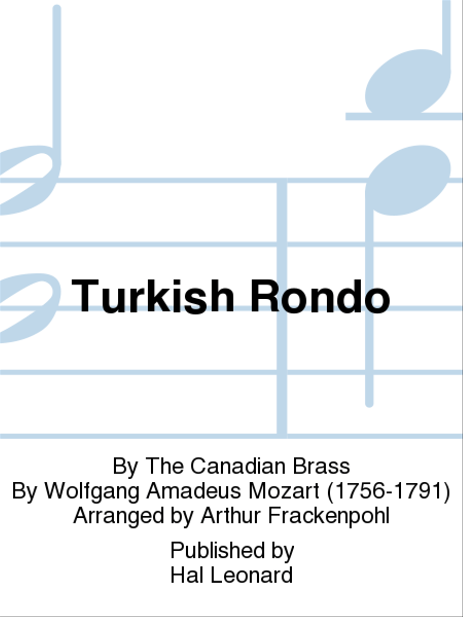Turkish Rondo Turkish Rondo Brass Quintet scores gallery preview page 1