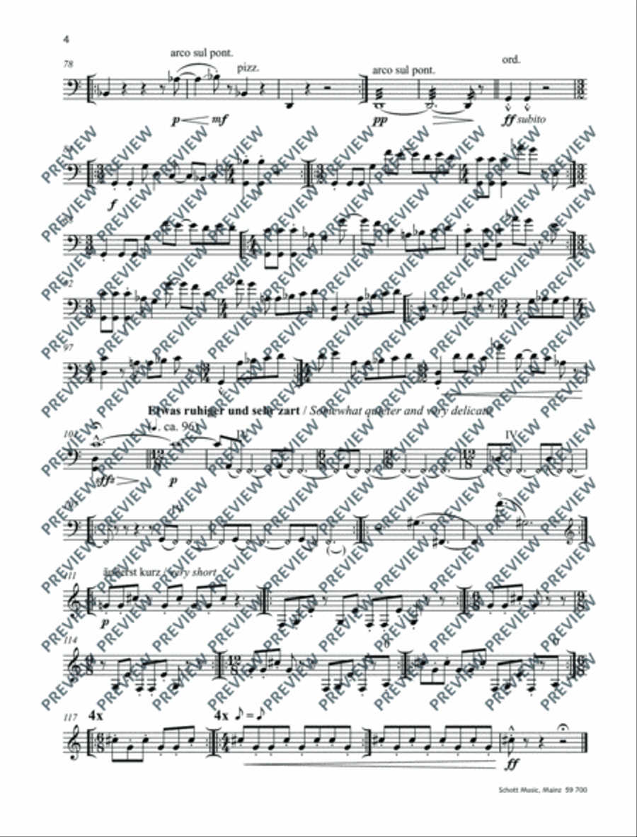 Zwei Studien zu einer Landschaft Piano Accompaniment scores gallery preview page 20