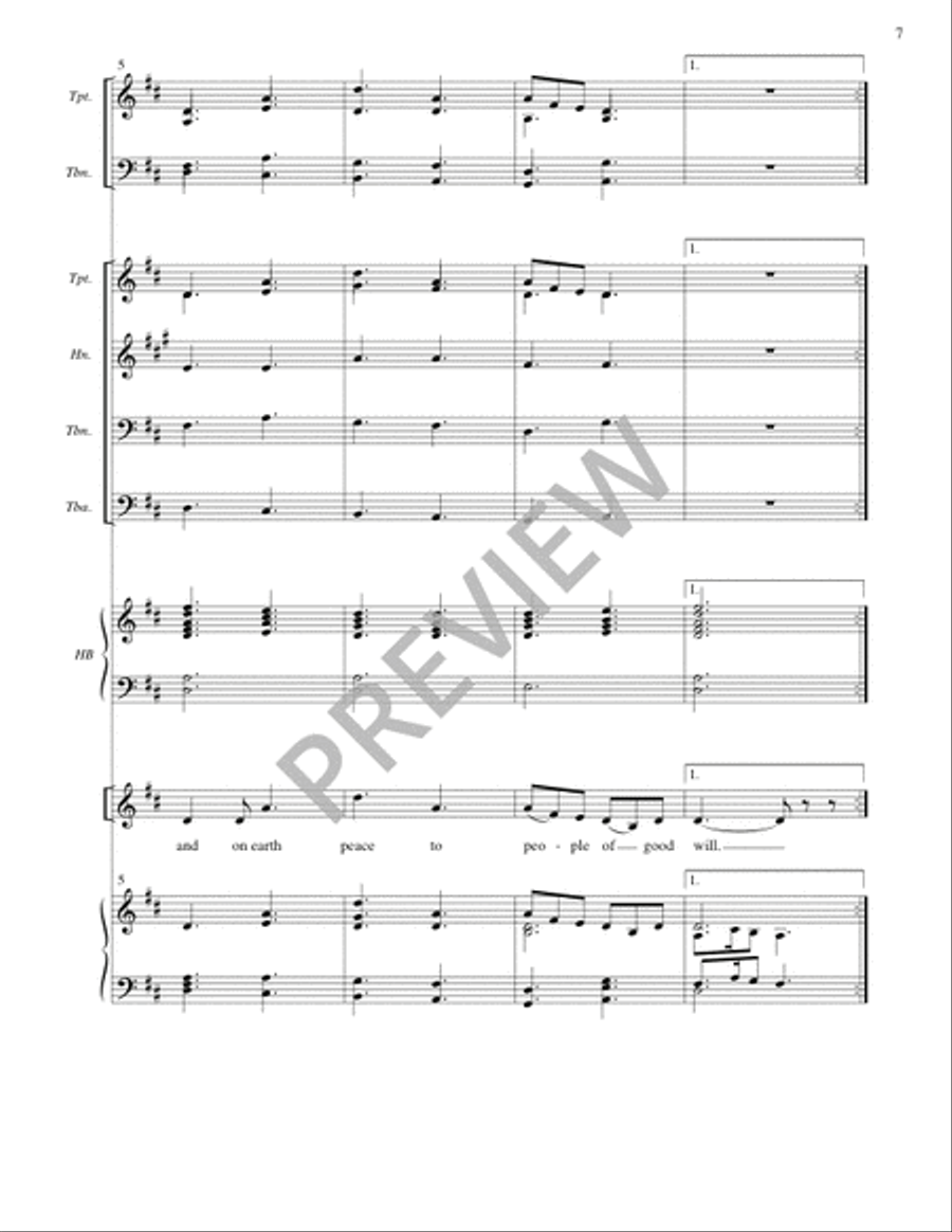 Missa Pacem (Full Score) Missa Pacem (Full Score) 4-Part scores gallery preview page 8