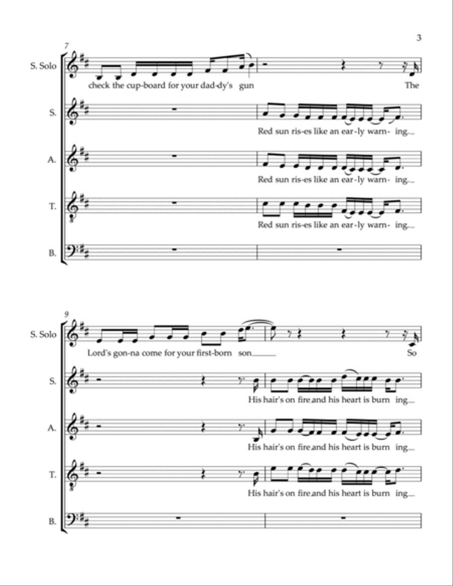 Bottom Of The River Divisi scores gallery preview page 3