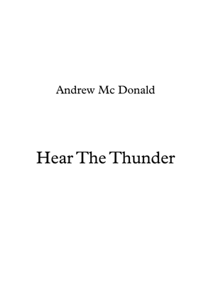 Hear The Thunder