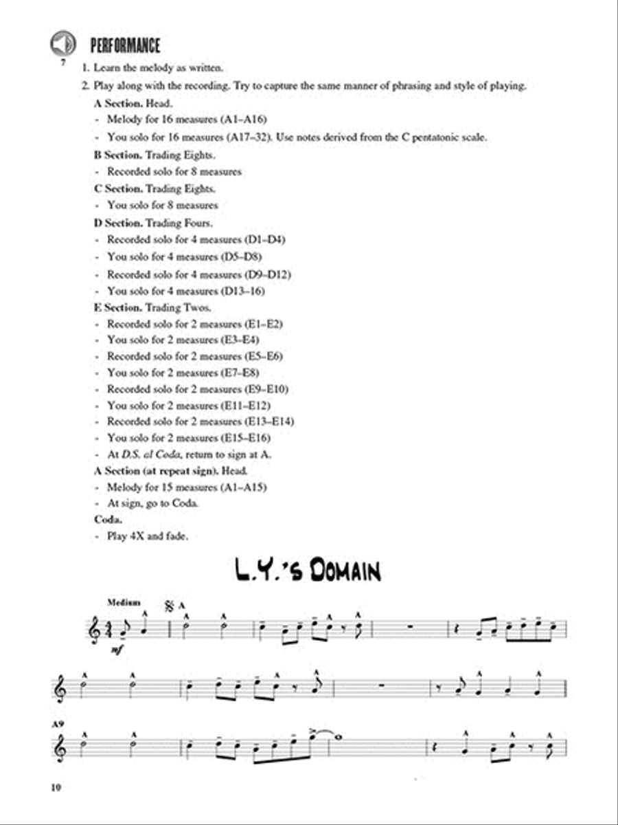 A Guide to Jazz Improvisation (Bb Edition)