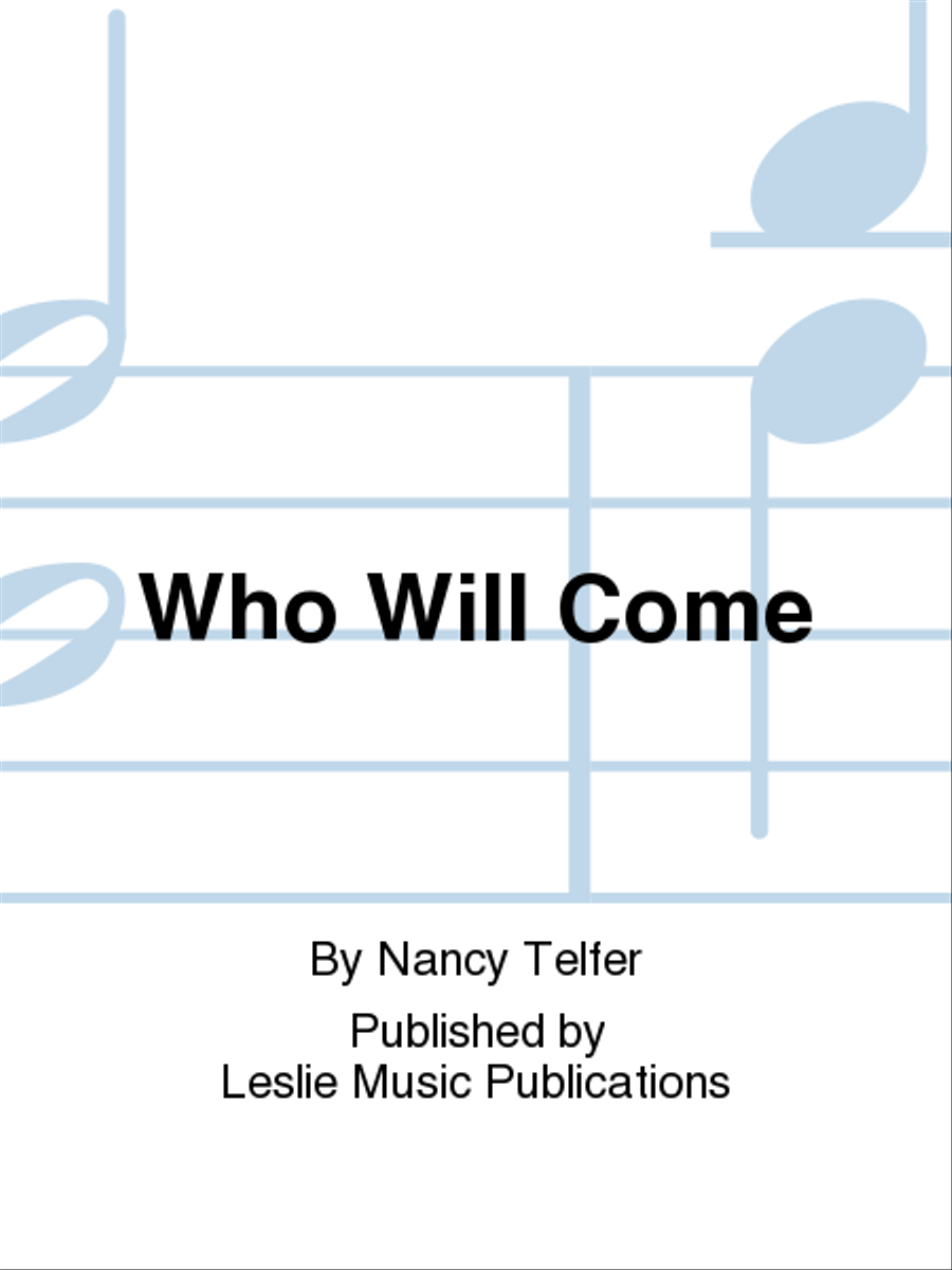 Who Will Come Unison Choir scores gallery preview page 1