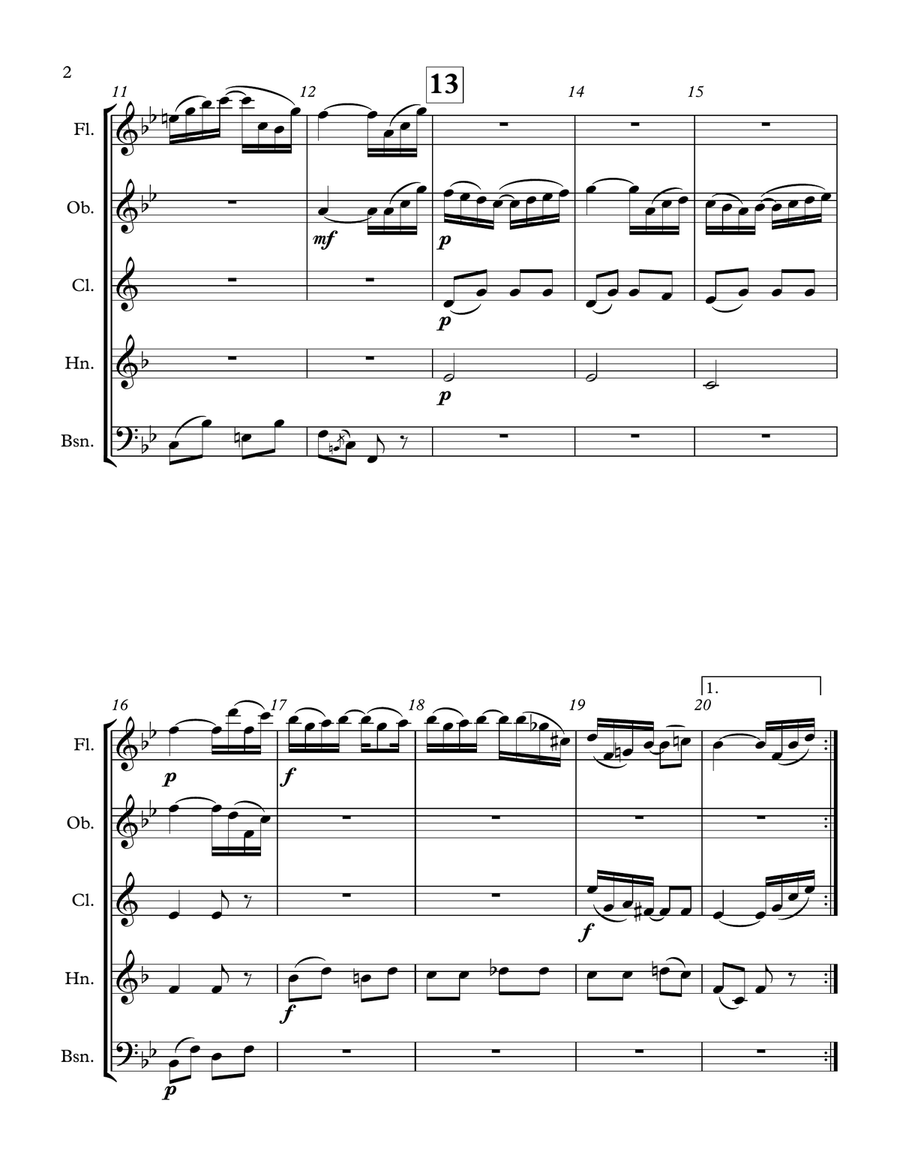 The Nonpareil - for woodwind quintet The Nonpareil - for woodwind quintet Woodwind Quintet scores gallery preview page 2