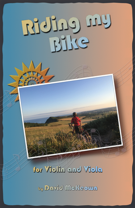 Book cover for Riding My Bike for Violin and Viola Duet