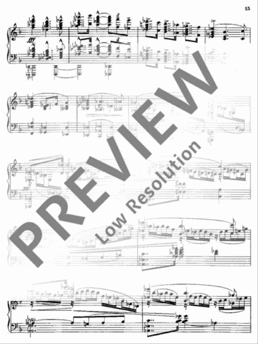 Sonata No. 3 Sonata No. 3 Piano Solo scores gallery preview page 16