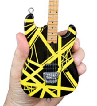 Bumblebee (VH2) Miniature Replica Guitar – Official EVH Merchandise