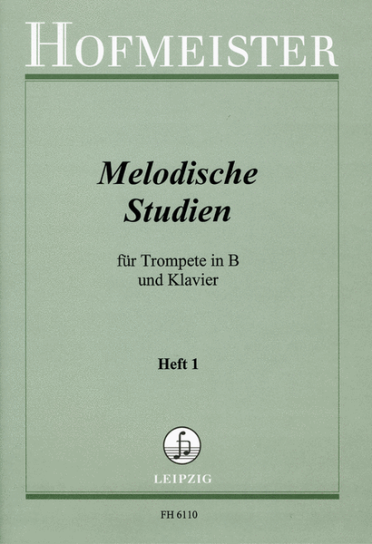 Melodische Studien, Heft 1