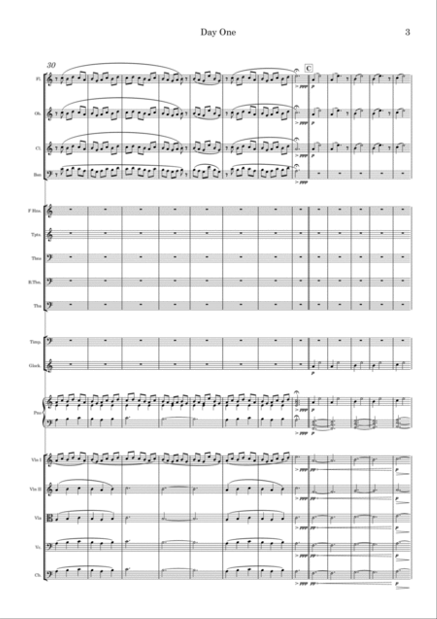 Day One Day One Full Orchestra scores gallery preview page 3