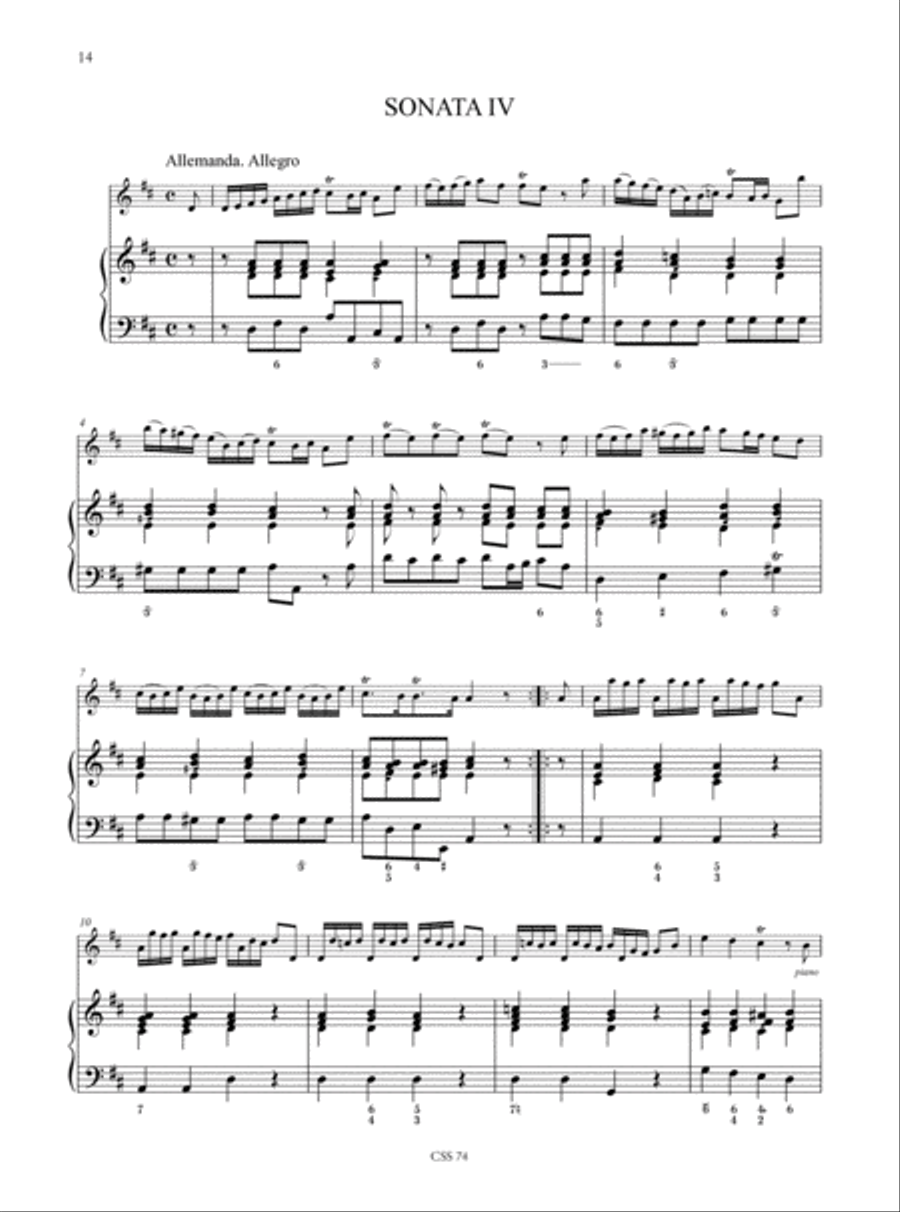 6 Sonates from 
