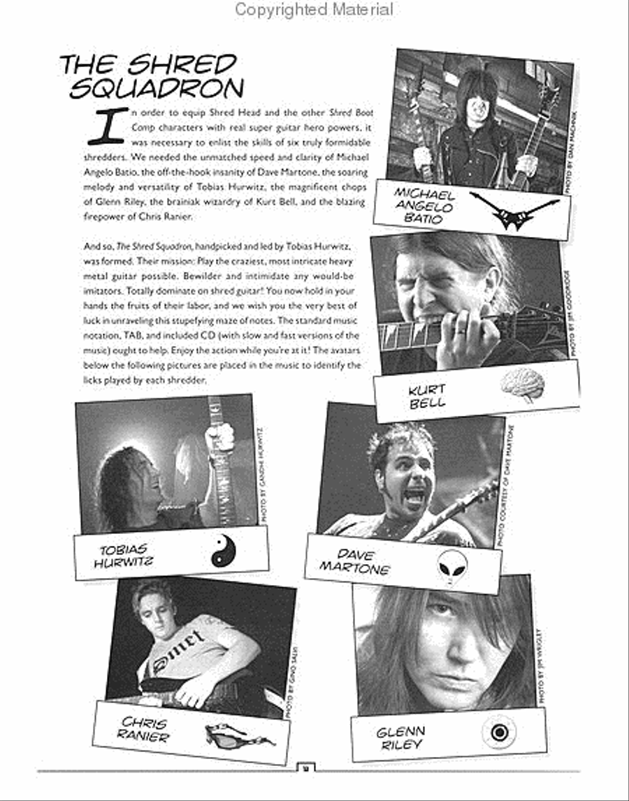 Shred Boot Camp Electric Guitar scores gallery preview page 2