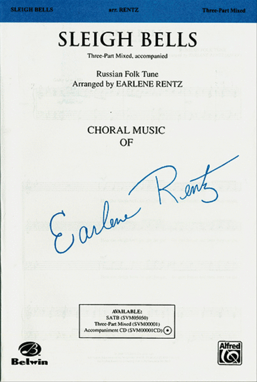 Sleigh Bells 3-Part scores gallery preview page 1